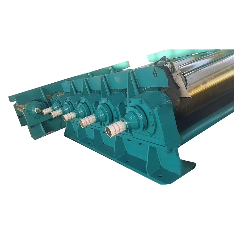 Drehrollenförderer aus Stahlknüppeln